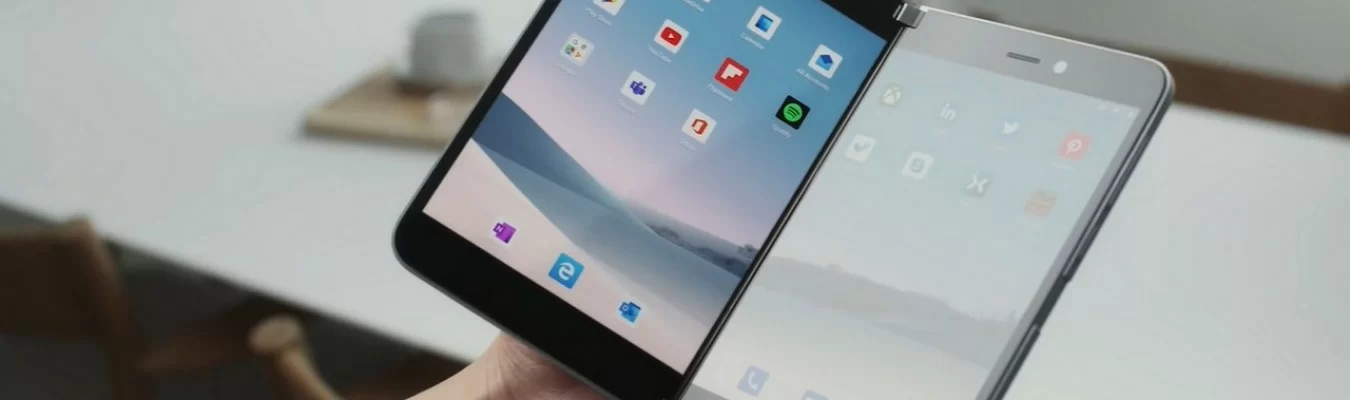 Microsoft Surface Duo, dobrável com Android 10, pode vir sem NFC