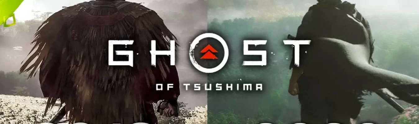 Ghost of Tsushima | Confira uma comparação entre o trailer de 2018 e 2020
