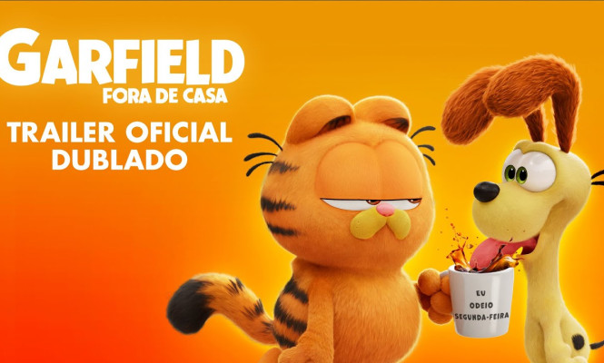 ‘Garfield: Fora de Casa’ ganha primeiro trailer