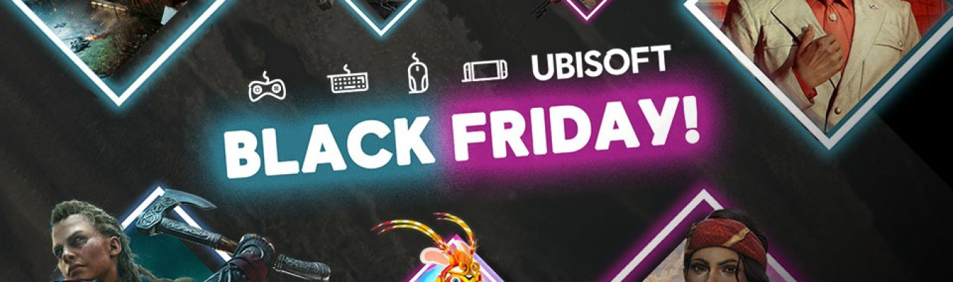 Promoções de Black Friday da Ubisoft têm jogos com até 80% de desconto