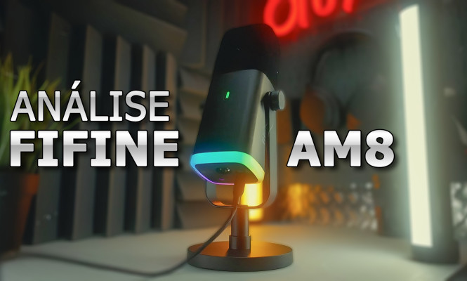 Análise - Microfone Dinâmico Fifine AM8