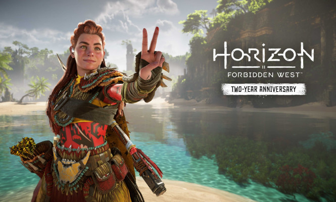 Guerrilla celebra dois anos de Horizon Forbidden West e lembra que o jogo será lançado no PC em breve