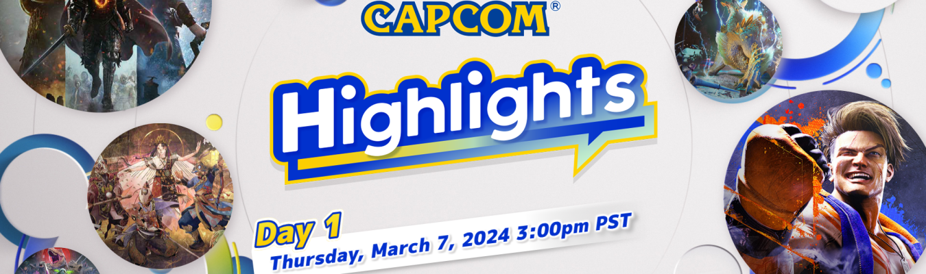 Capcom anuncia novo evento digital para os dias 7 e 11 de Março