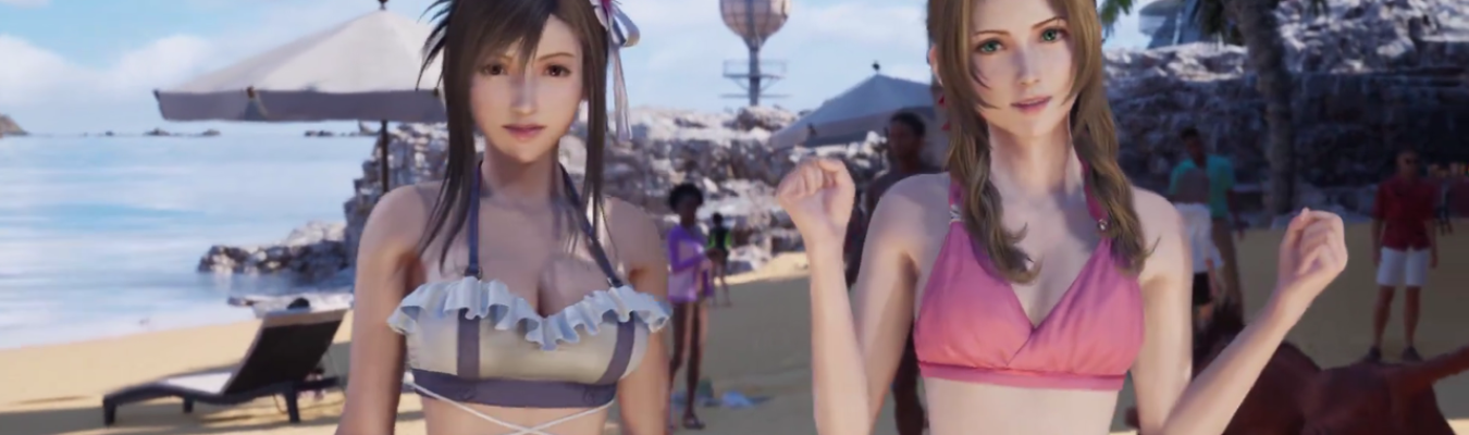 Final Fantasy VII Rebirth | Clipe com Tifa e Aerith com trajes de banho ultrapassa 9 milhões de visualizações