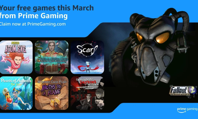 Prime Gaming anuncia as novidades de março