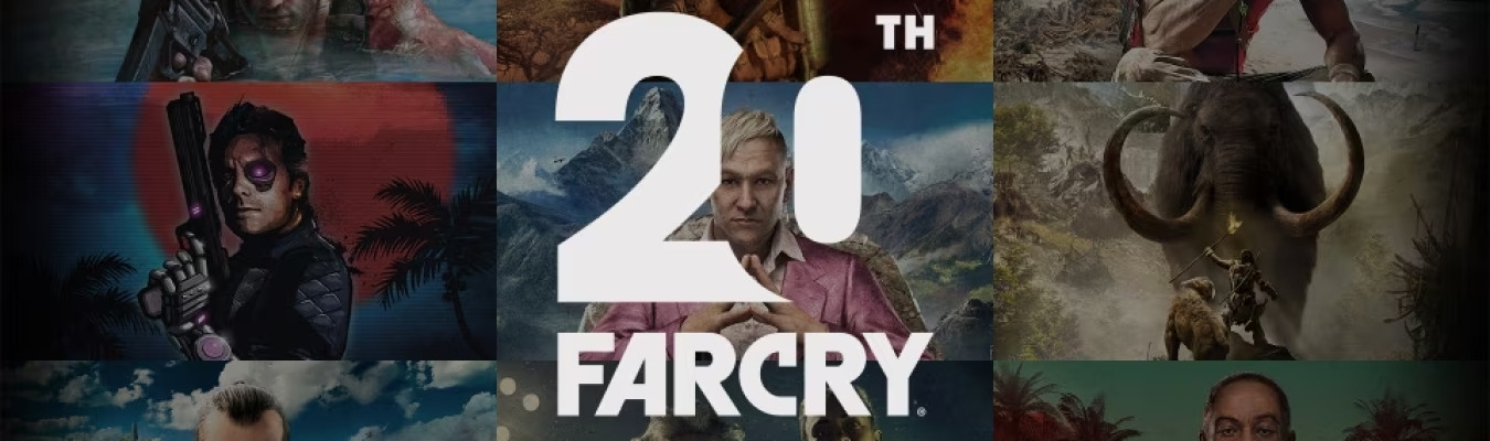 Ubisoft celebra 20 anos de Far Cry com descontos de até 85% para os títulos da franquia