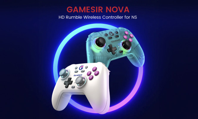 Análise: Gamesir Nova HD Rumble - O controle com Hall Effects e Vibraçao HD para Nintendo Switch!