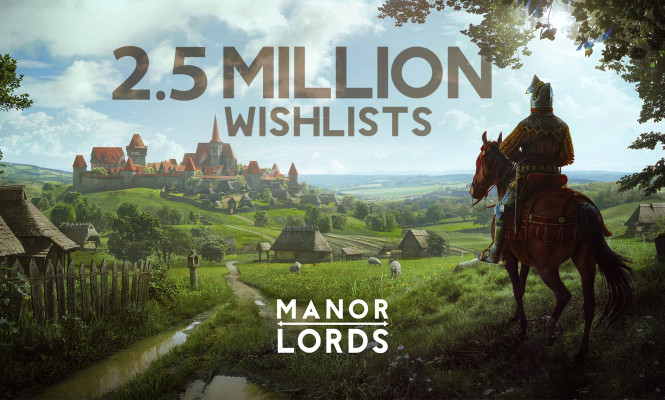 Manor Lords ultrapassa Hades II e Black Myth: Wukong para se tornar um dos jogos mais desejados do Steam