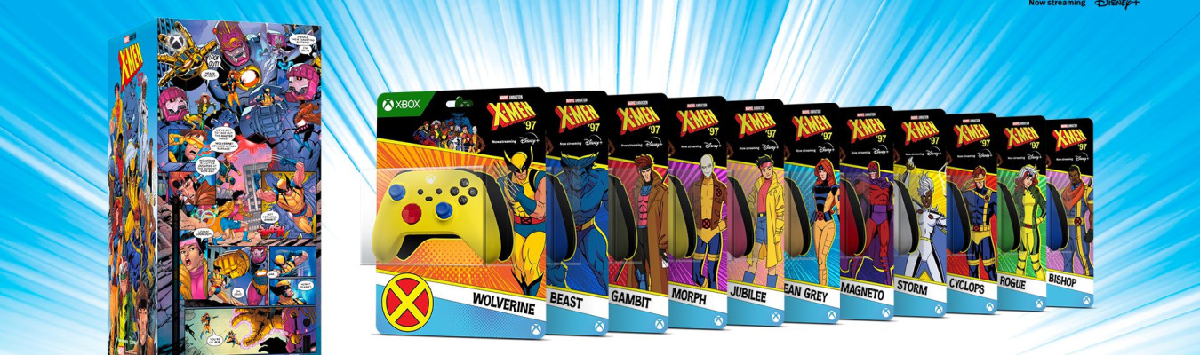 Microsoft revela Xbox Series X personalizado com tema dos X-Men ‘97