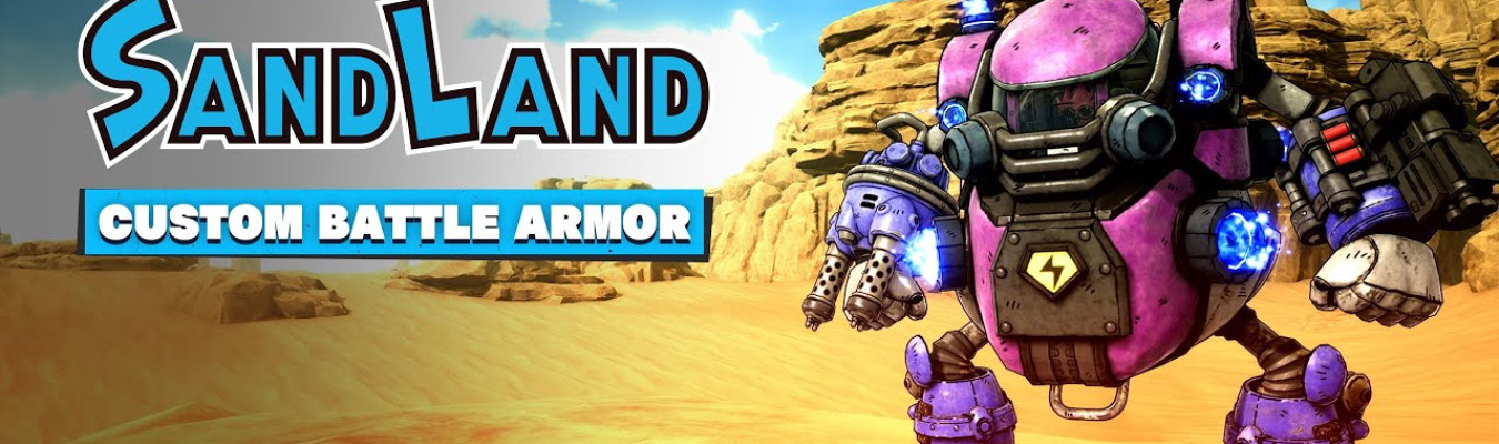 Novo trailer de gameplay para Sand Land apresenta a armadura de combate
