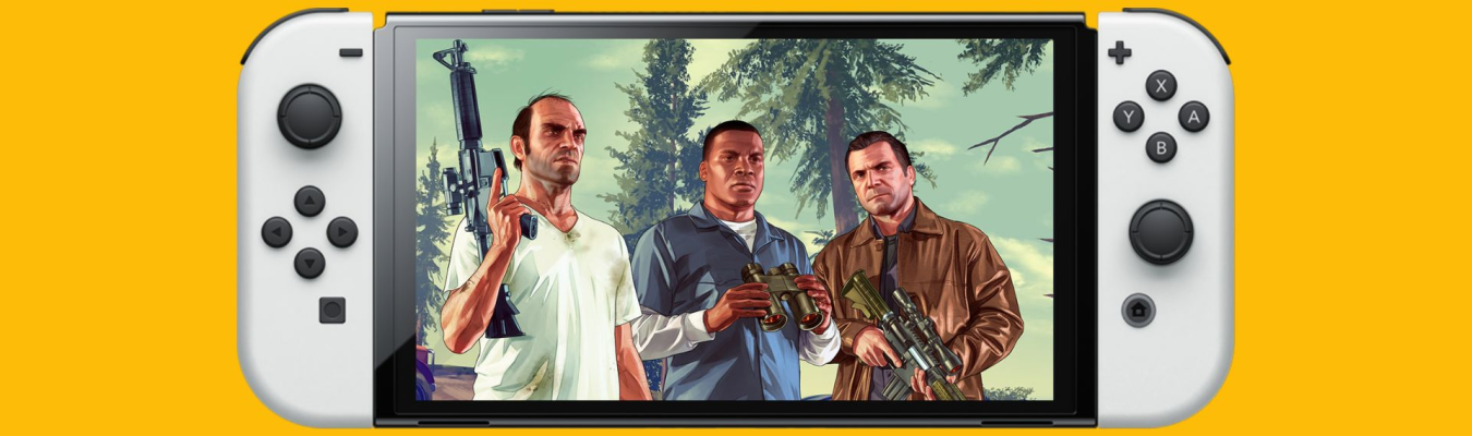 Veja um gameplay de Grand Theft Auto V rodando no Nintendo Switch