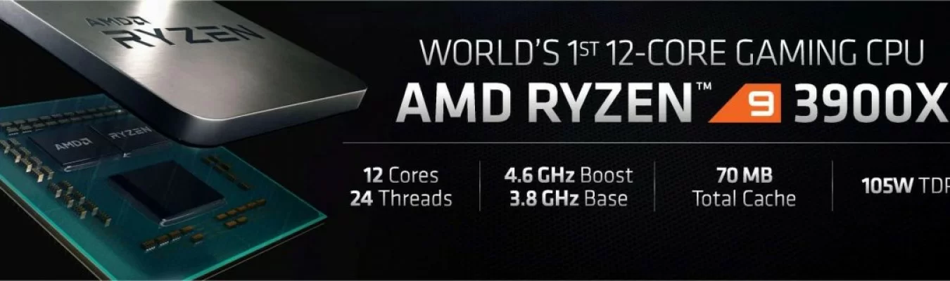 AMD derruba preço do Ryzen 9 3900X a US$ 410