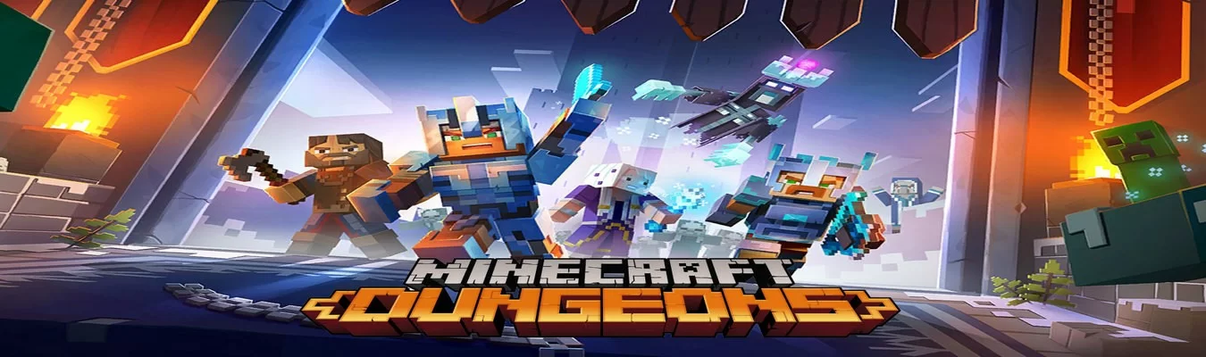 Minecraft Dungeons anuncia seu primeiro DLC chegando em julho e terá o tema Jungle