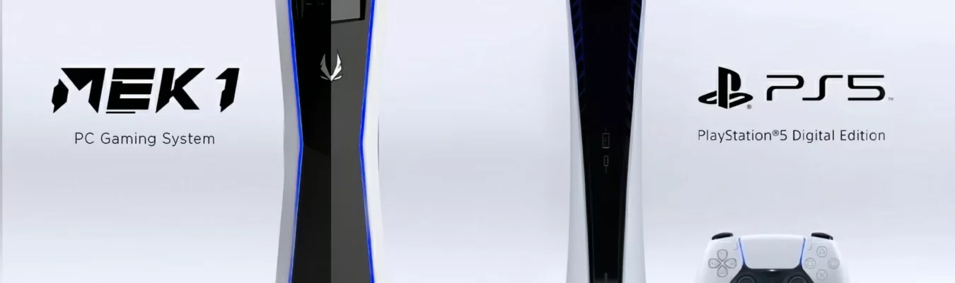 ZOTAC compara o design do PlayStation 5 com seu PC ultra fino MEK1