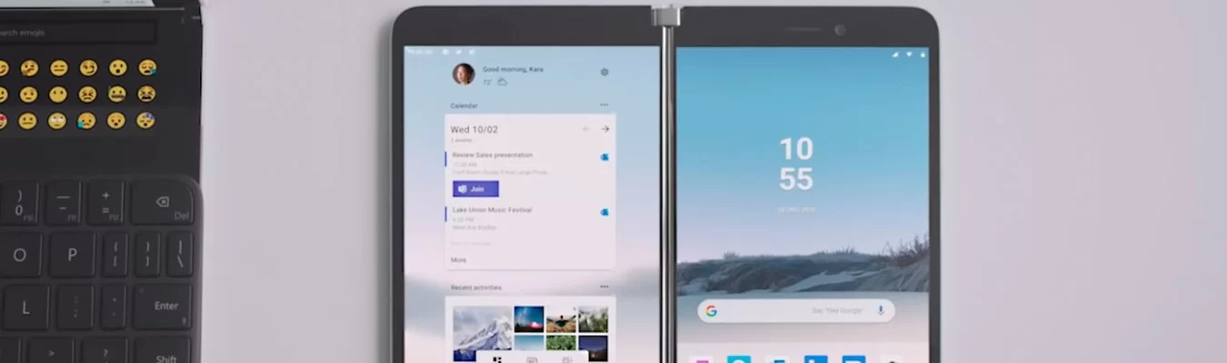 Surface Duo, o retorno aos Smartphones da Microsoft, virá com o Android 10