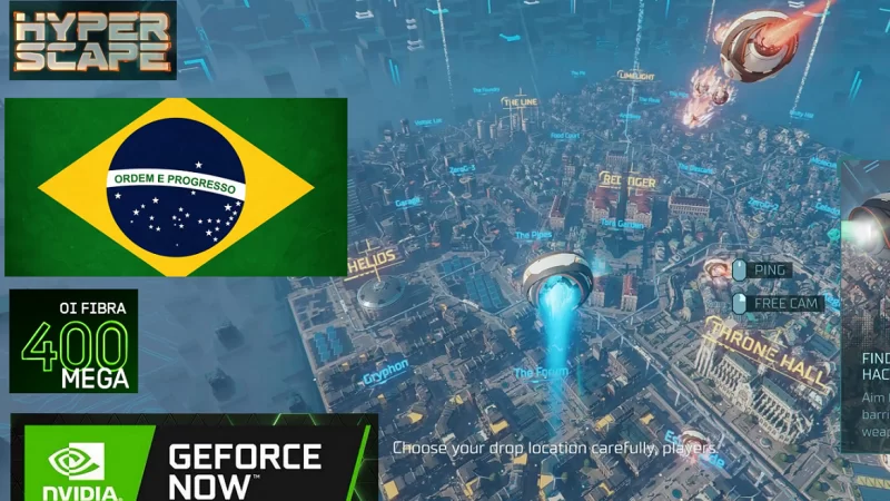 NVIDIA GeForce NOW - Hyper Scape Beta [FullHD/60FPS] - OI FIBRA 400mb (Brasil)
