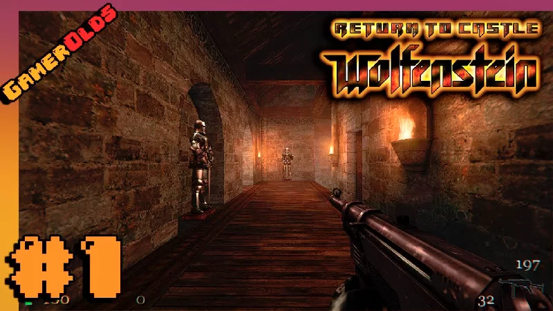 Return To Castle Wolfenstein Gameplay PT-BR || Graphics Mod 2020 #1