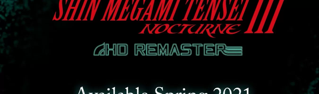 Shin Megami Tensei III: Nocturne HD Remaster é anunciado para o Switch e PS4