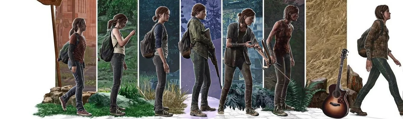 Cartaz feito por fã mostra jornada de Ellie em The Last of Us