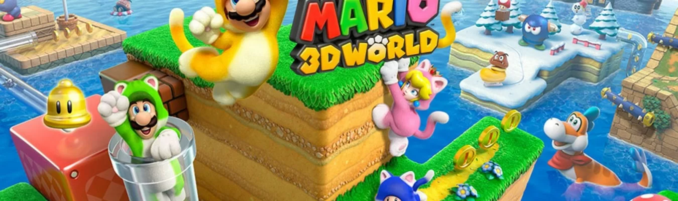 Super Mario 3D World pode chegar no primeiro trimestre de 2021 ao Switch