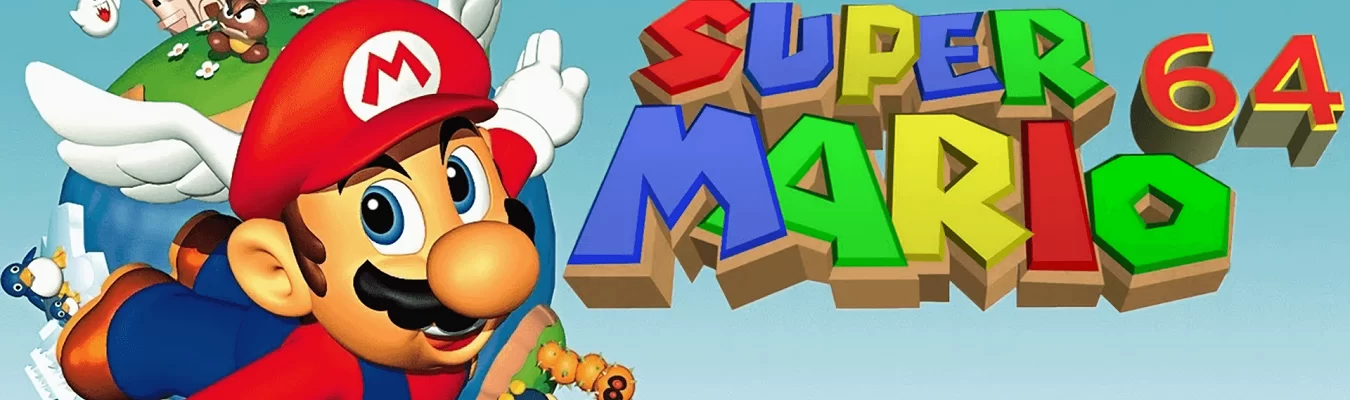 Jogador zera Super Mario 64 em meia hora usando uma bateria