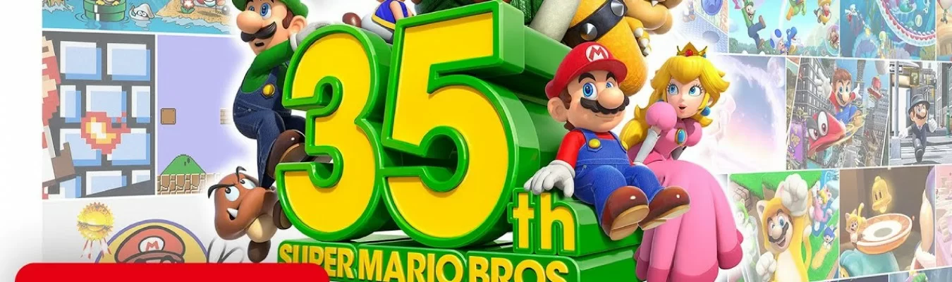 A Nintendo Switch tem um novo Super Mario grátis onde podem jogar 35  pessoas online