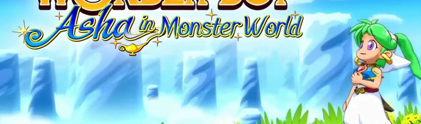 Wonder Boy: Asha in a Monster World é anunciado com lindo Gameplay em 3D