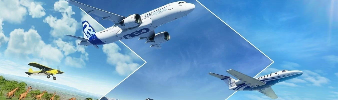 Bug no Microsoft Flight Simulator mostra buraco tridimensional bizarro no Brasil