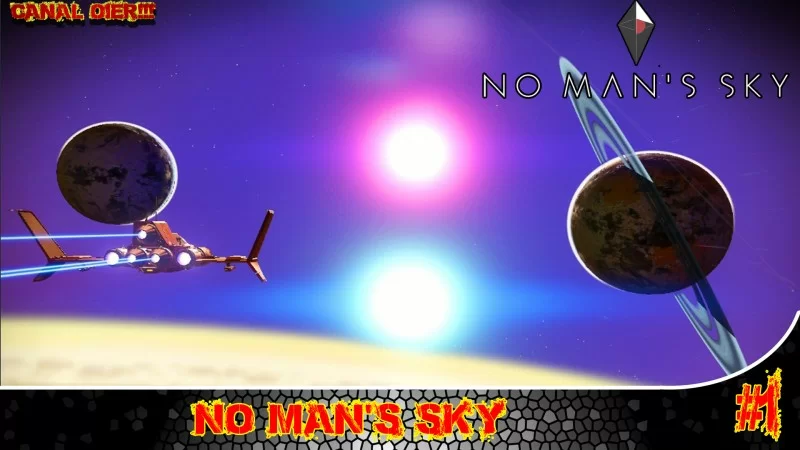 No Mans Sky #1 - UM NOOB NO ESPAÇO! (feat.  @Dam BulletGames )