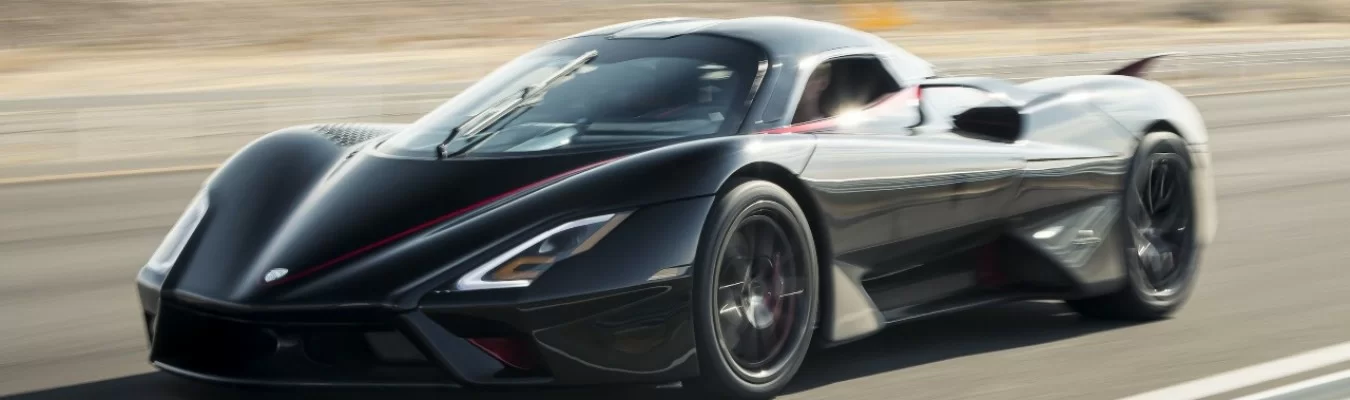 SSC Tuatara atinge 532 km/h e se torna o novo carro mais veloz do mundo