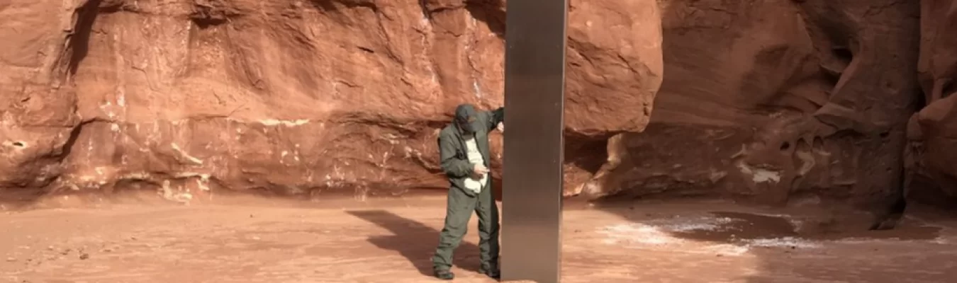 Monolito misterioso é encontrado em deserto em Utah, nos EUA