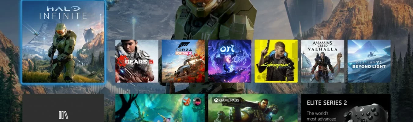 Primeira atualização da UI para os Xbox Series é lançada