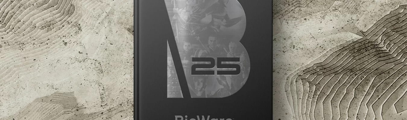Livro de história da BioWare e seus 25 anos de indústria dos videogames já está disponível para compra