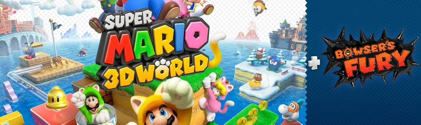 Nintendo lança um site teaser para Super Mario 3D World + Bowsers Fury