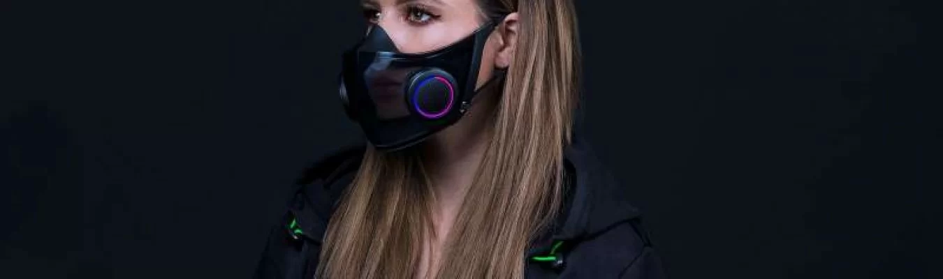 CES 2021: Protótipo de máscara da Razer traz amplificador de voz