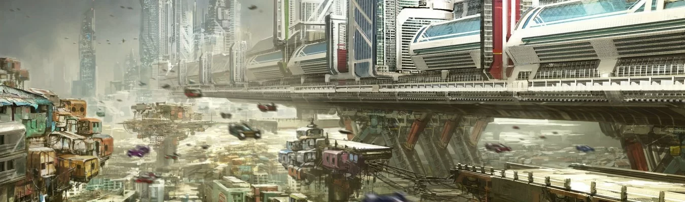 Cyberpunk 2077 | Night City brilha nos novos esboços de arte publicados pela CD Projekt RED e Kotaku