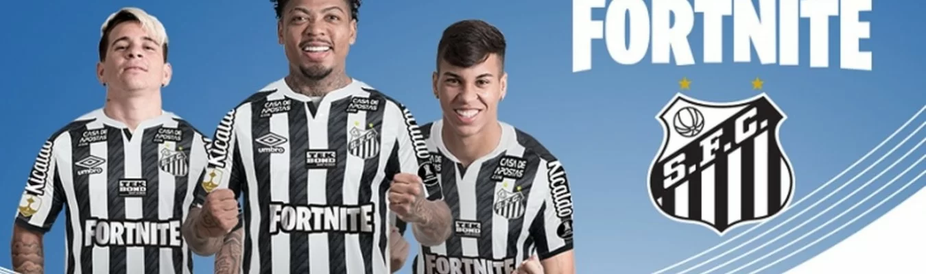 Santos anuncia patrocínio de Fortnite para a Final da Libertadores