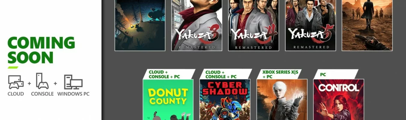 The Medium e Yakuza Remastered Collection estão chegando ao Xbox Game Pass
