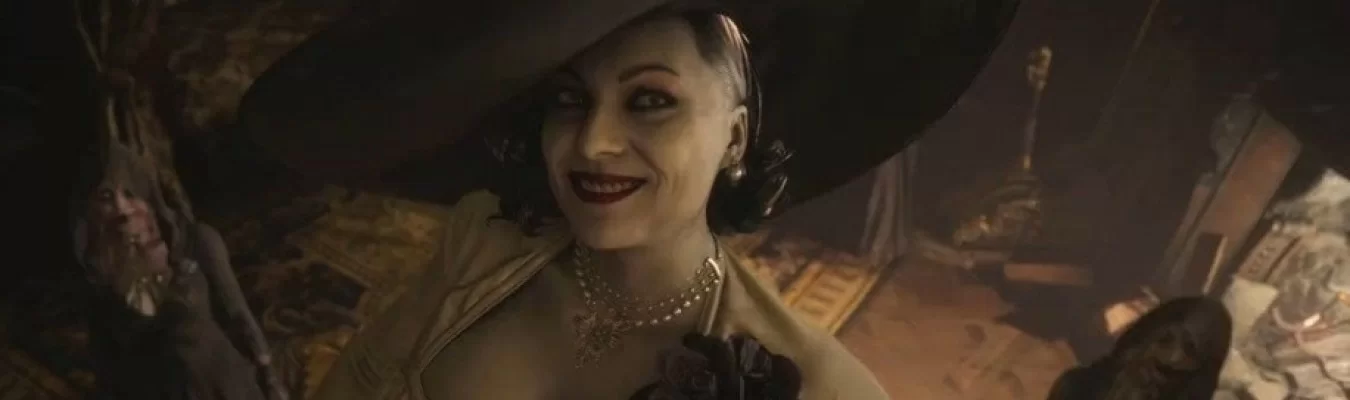 Vampira incrivelmente alta encanta fãs de Resident Evil Village