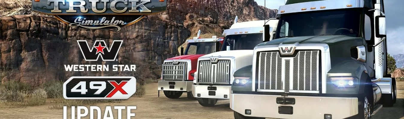 American Truck Simulator: Atualização 1.40 Western Star® 49X