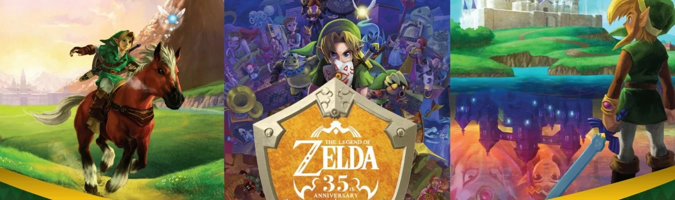 Franquia The Legend of Zelda completa 35 anos de vida