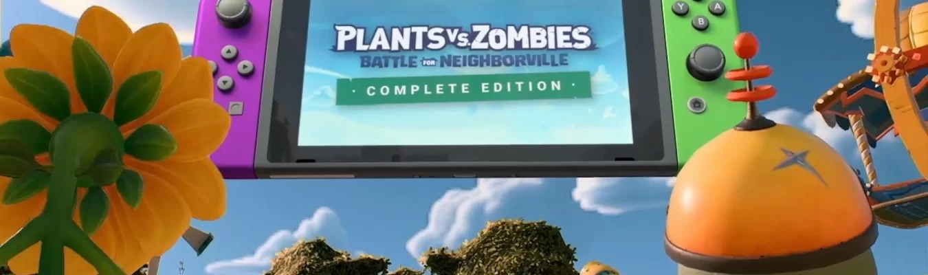 Plants vs. Zombies: Battle for Neighborville - Complete Edition está chegando para o Switch
