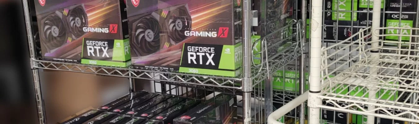 RTX 3060 chega 50% mais caro que o anunciado pela Nvidia em algumas lojas