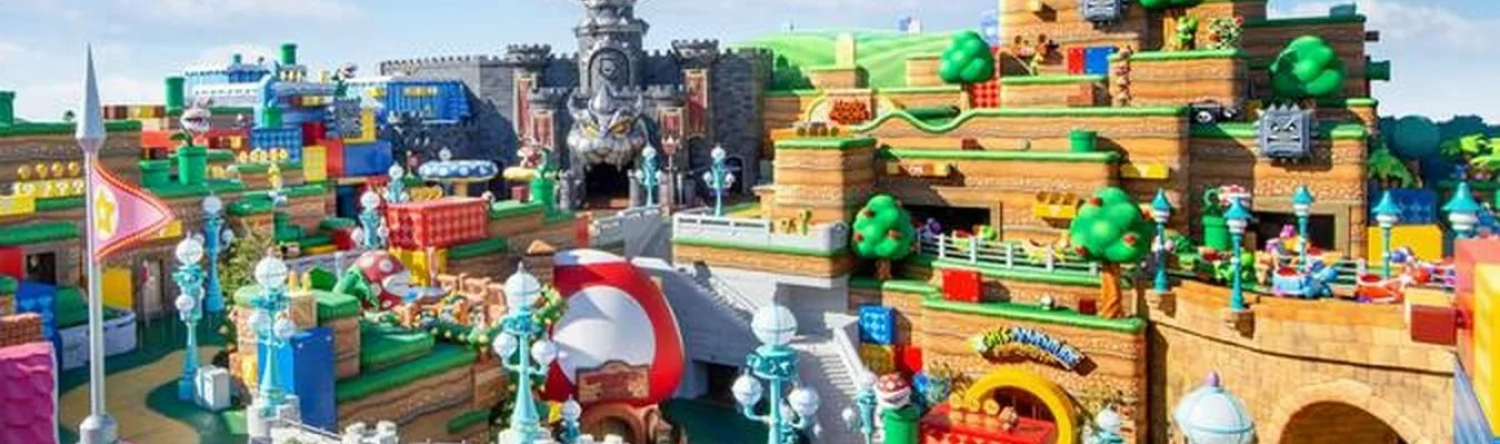 Abertura do parque Super Nintendo World em Orlando pode ser atrasado em 2 anos