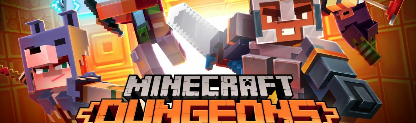 Microsoft e Mojang Studios anunciam oficialmente Minecraft Dungeons Arcade