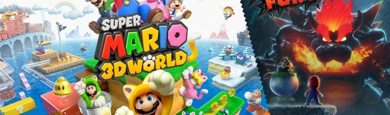 Top 10 Japão | Super Mario 3D World + Bowsers Fury mantém seu domínio no 1° Lugar