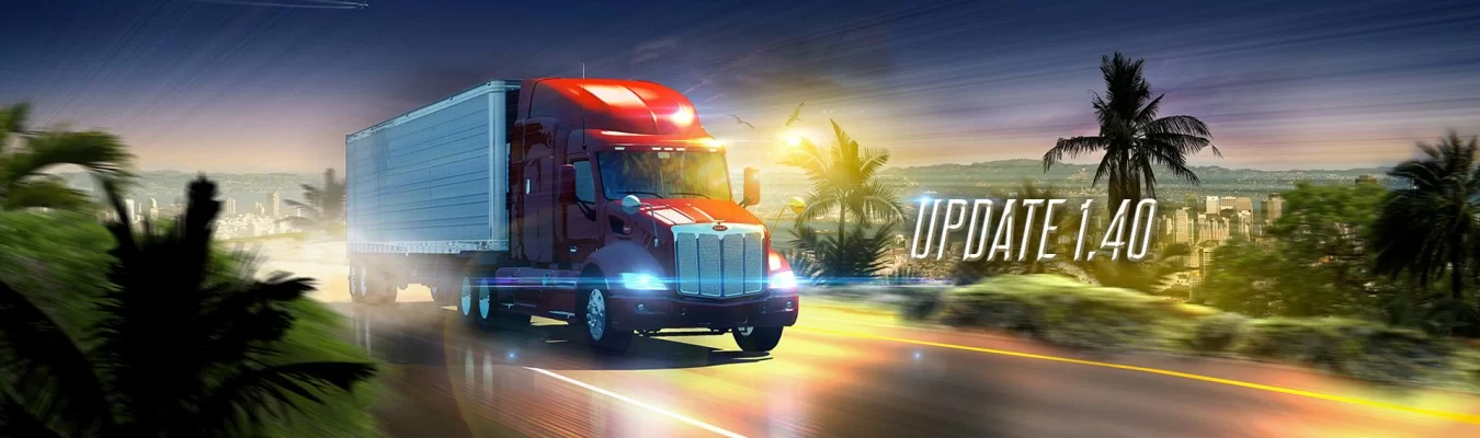 Atualização 1.40 do American Truck Simulator é lançada