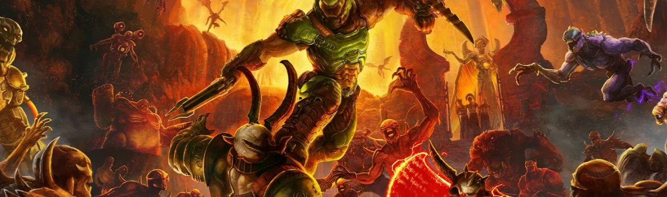 Doom Eternal foi zerado mais vezes pelos jogadores em comparação com Doom 2016