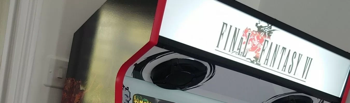 Gerente da Bethesda constrói um incrível gabinete de fliperama temático de Final Fantasy VI