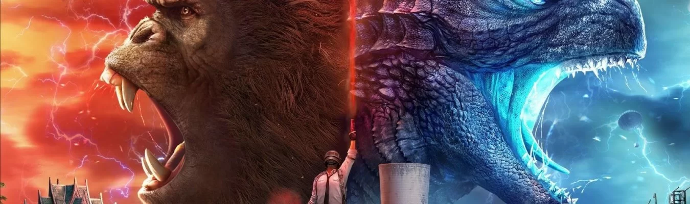 Godzilla e Kong invadem PUBG MOBILE na atualização 1.4